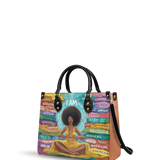 "AfroEssence" Leather Handbag