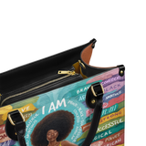 "AfroEssence" Leather Handbag