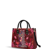"Imani" Pomegranate Red Leather Handbag Deal