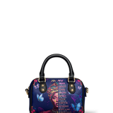 "Imani" Blue Orchid Mini Satchel
