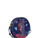 "Imani" Affirmation Circle Crossbody Bag
