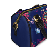 "Imani" Blue Orchid Mini Satchel