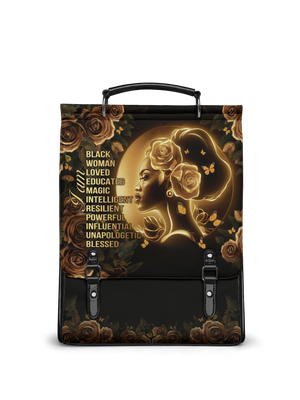 "Lumina" Leather Backpack