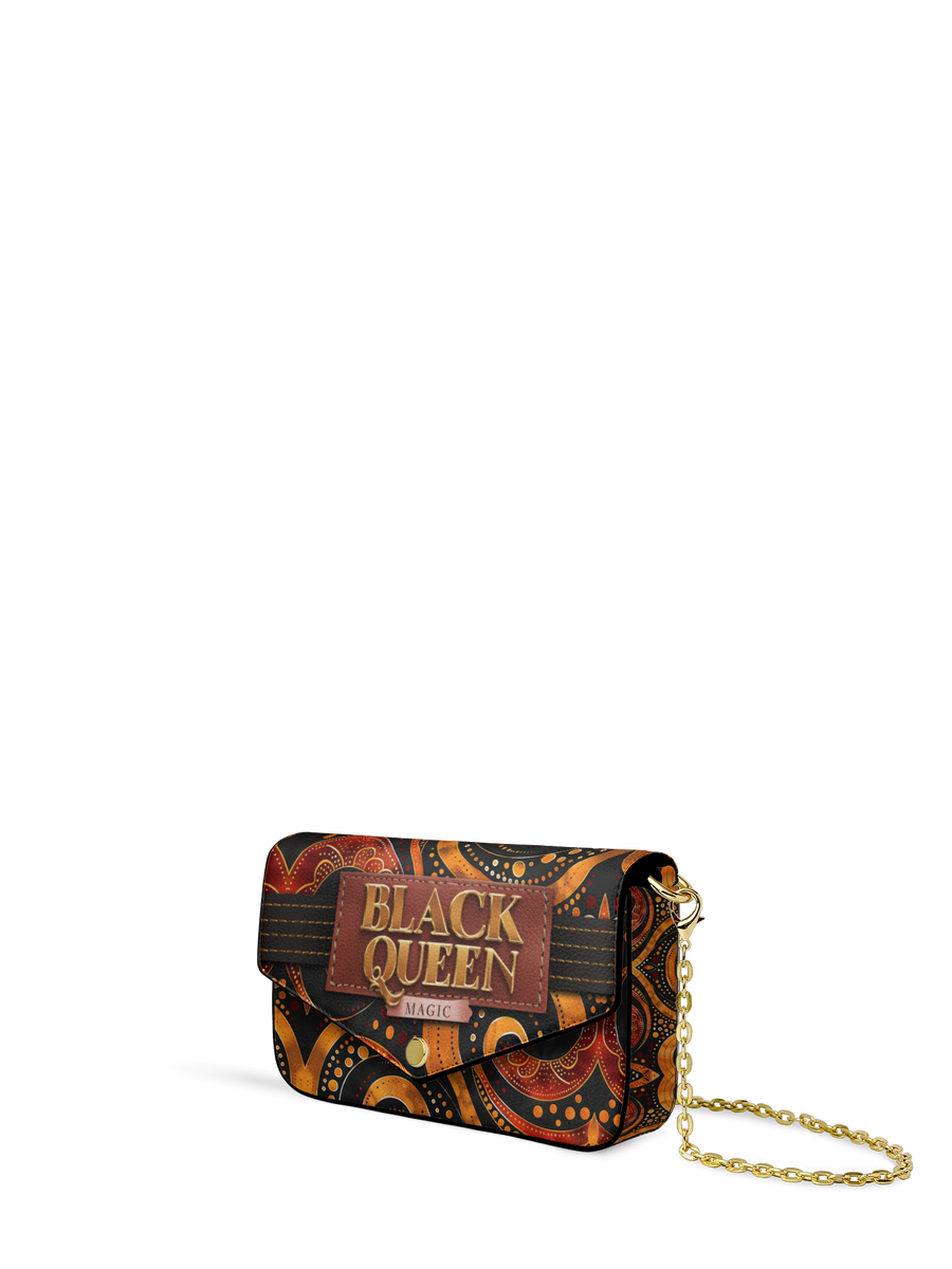 "Makeda" Envelope Chain Crossbody Bag