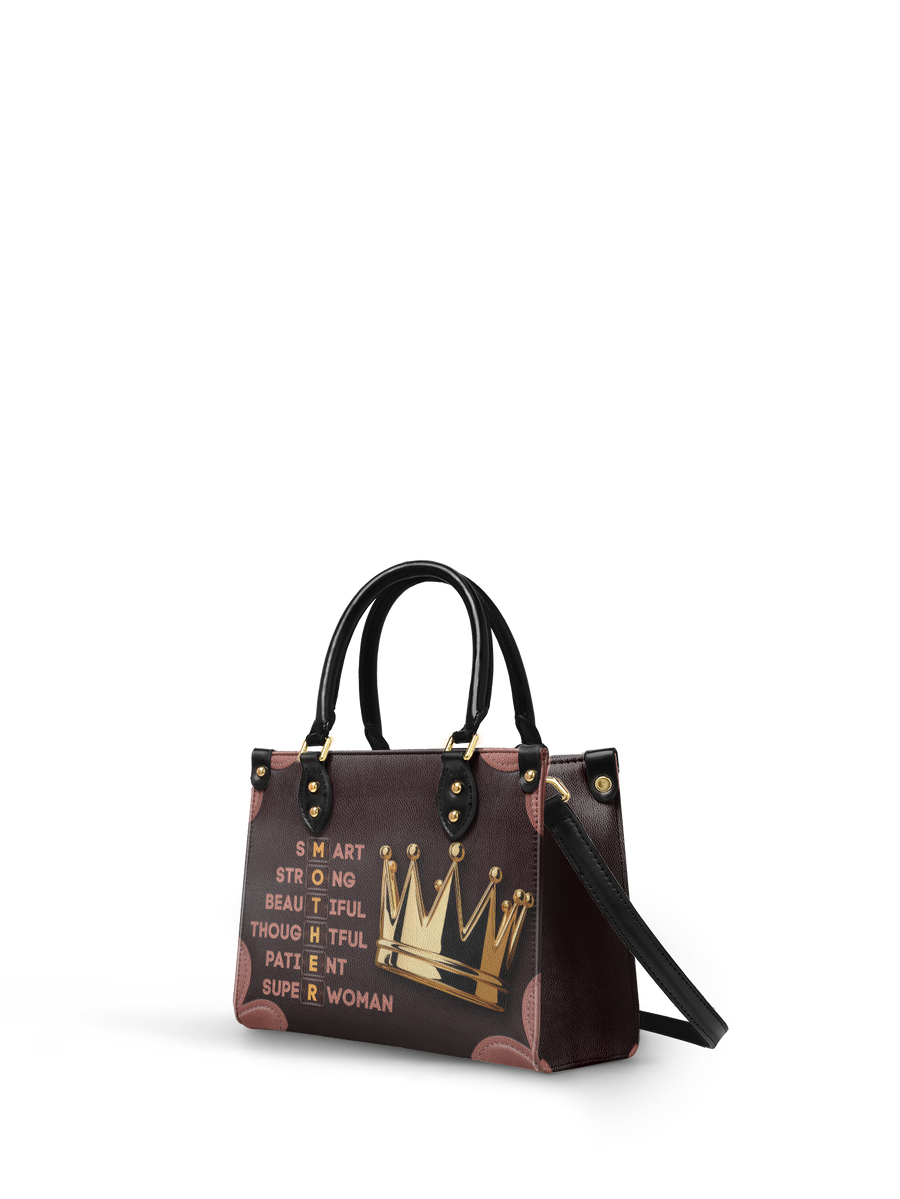 "Imarimom" Small Leather Handbag