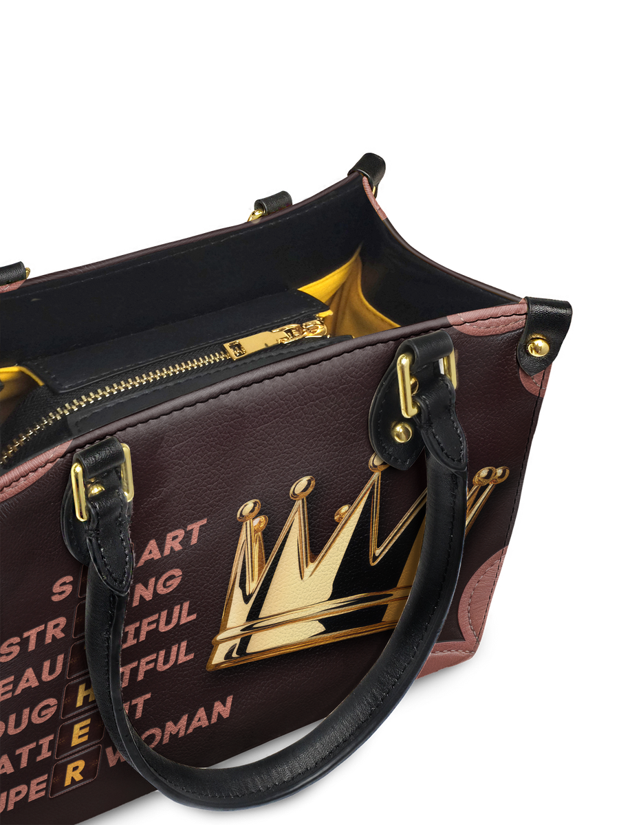 "Imarimom" Small Leather Handbag