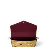 "Njia" Envelope Chain Crossbody Bag