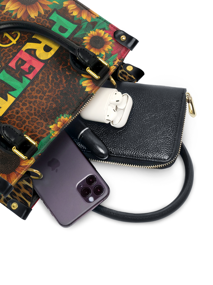 "Solya" Small Leather Handbag