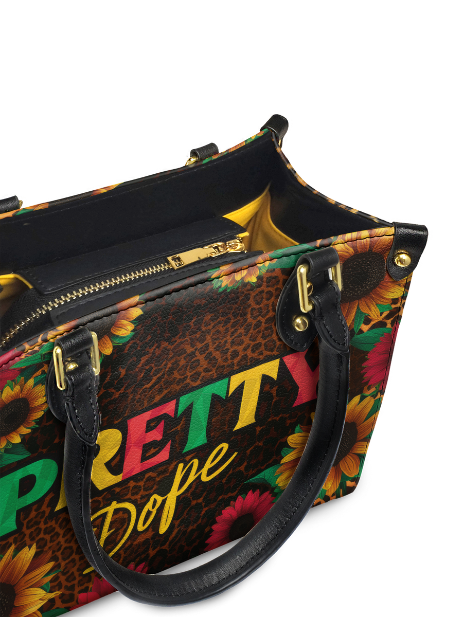 "Solya" Small Leather Handbag