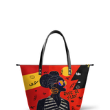 "Sanaa" Paprika Leather Tote Bag Deal
