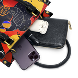 "Sanaa" Paprika Small Leather Handbag
