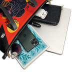 "Sanaa" Paprika Leather Tote Bag