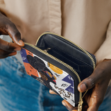 "Sanaa" White Mini Wallet