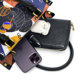 "Sanaa" Salt Pop Small Leather Handbag Deal