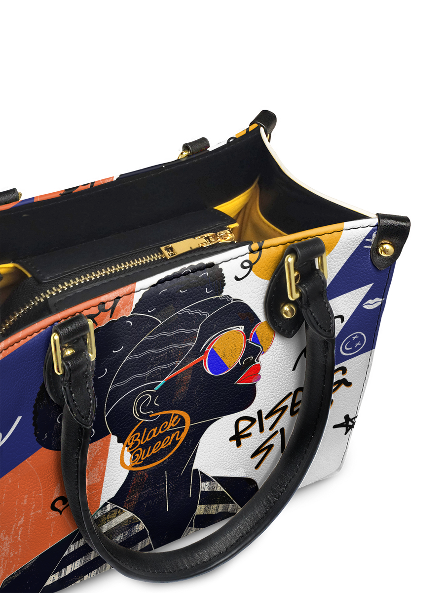 "Sanaa" Salt Pop Small Leather Handbag