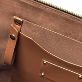 "Sanaa" Cornbread Leather Tote Bag