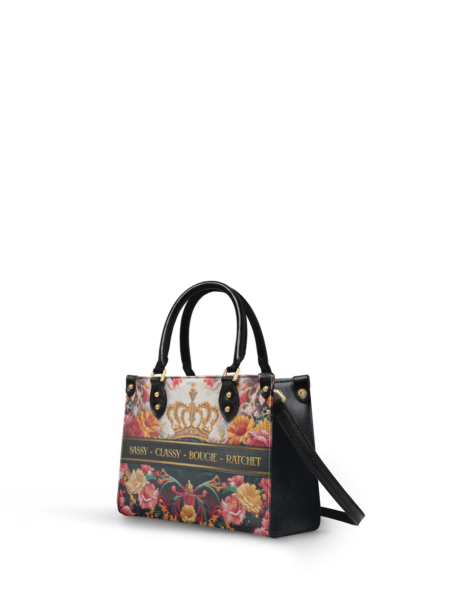 "Naija Royale" Small Leather Handbag