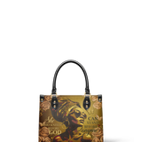 "Godfidence" Small Leather Handbag - BRAVE ONES DEAL