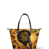 "Sunaya" Leather Tote Bag