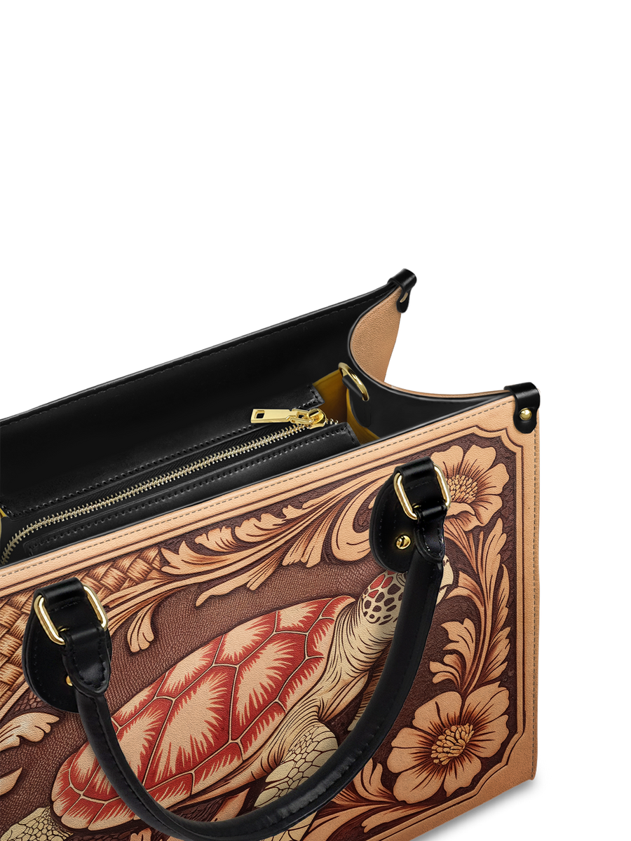 "Ngao" Leather Handbag FALL CLEARANCE DEAL