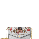 "Zanira" Envelope Chain Crossbody Bag