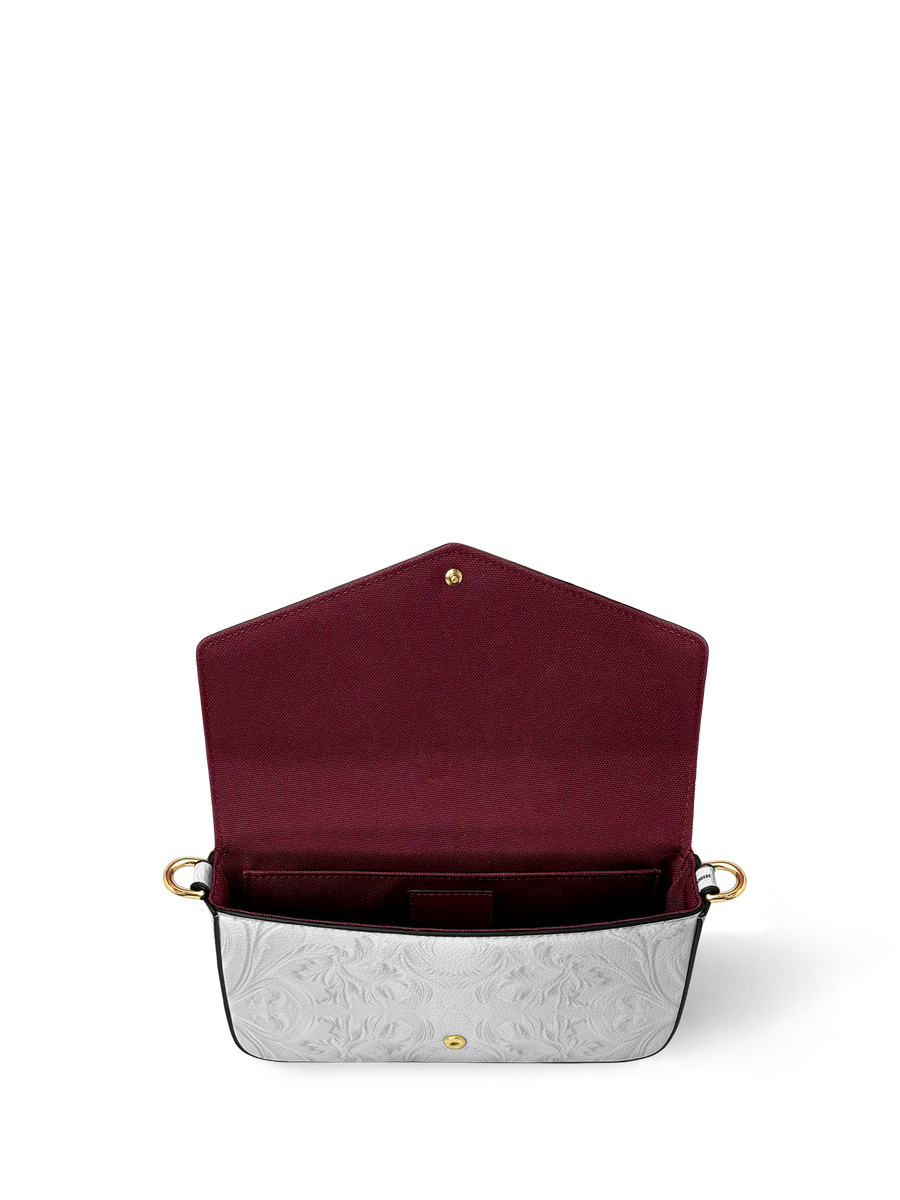 "Zanira" Envelope Chain Crossbody Bag