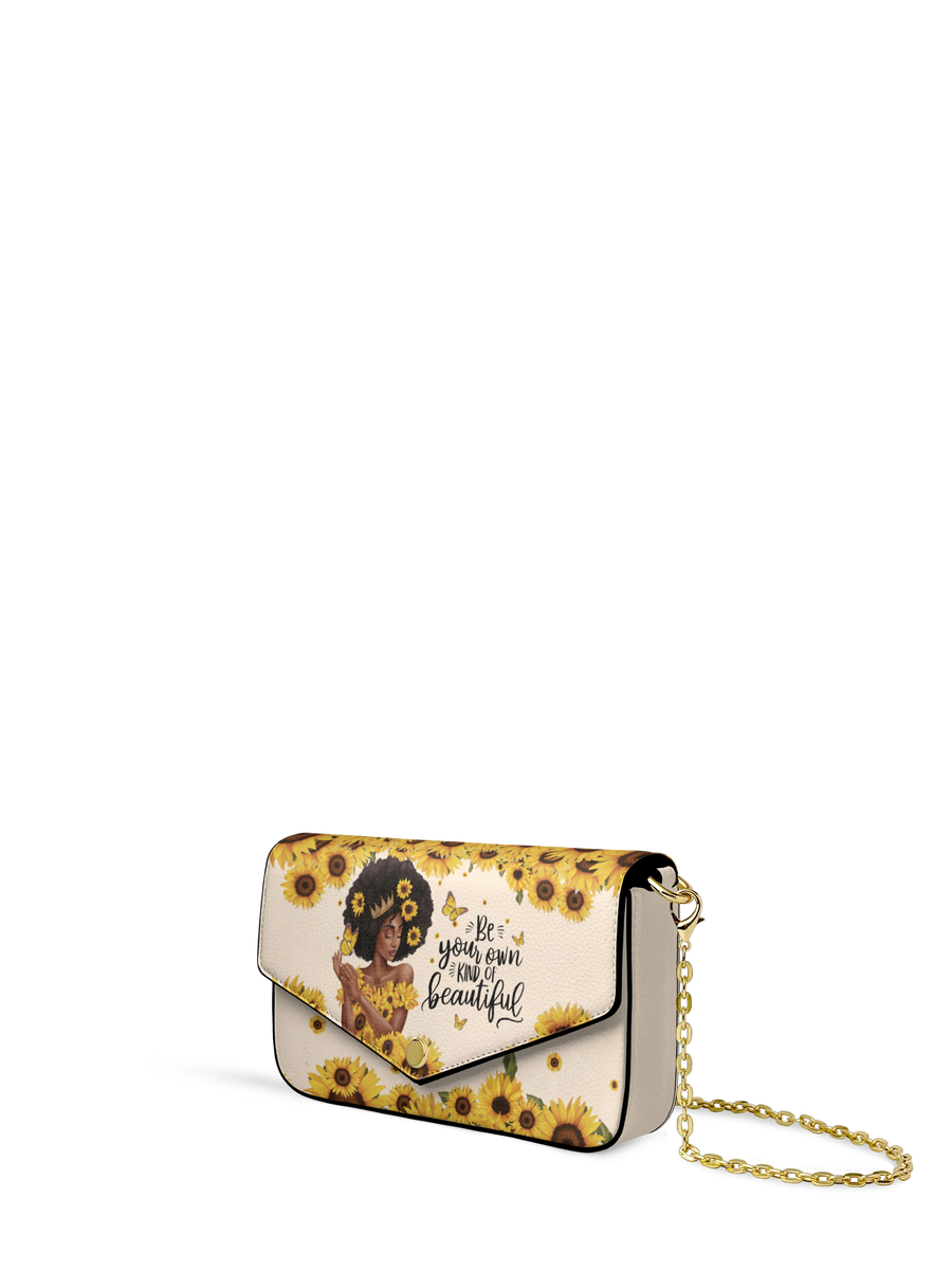 "Zuriya" Envelope Chain Crossbody Bag