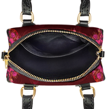 "Imani" Pomegranate Red Mini Satchel Deal