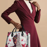 "Imani" Dove White Leather Handbag Deal