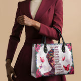 "Imani" Dove White Leather Handbag Deal