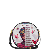 "Imani" Dove White Circle Crossbody Bag Deal