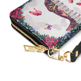 "Imani" Dove White Wallet