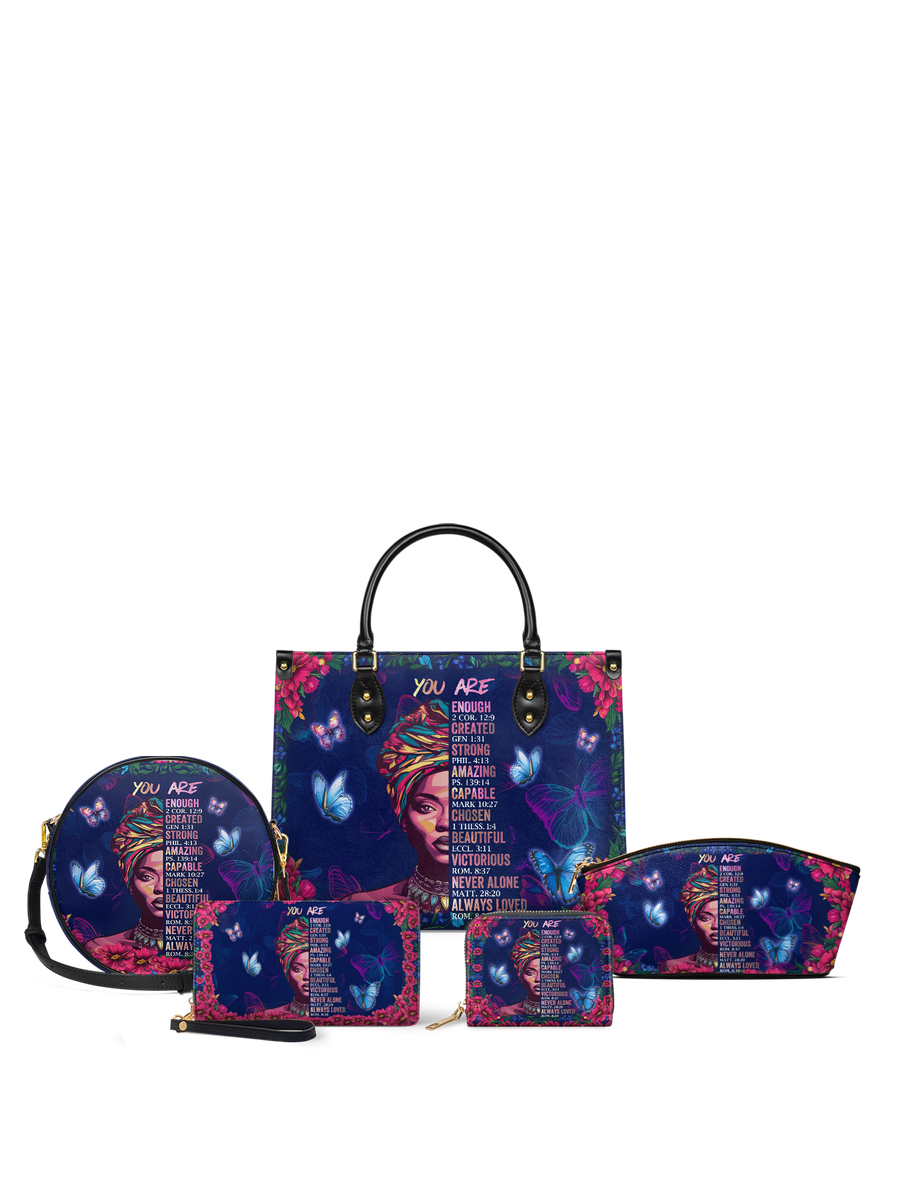 "Imani" Blue Orchid Eclipse Makeup Bag Bundle DD DEAL