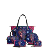 "Imani" Blue Orchid Circle Crossbody Bag BTS DEAL