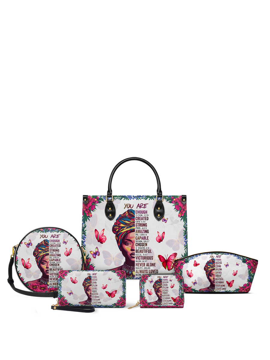 "Imani" Dove White Eclipse Makeup Bag Bundle DD DEAL