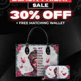 "Imani" Dove White Leather Handbag Deal