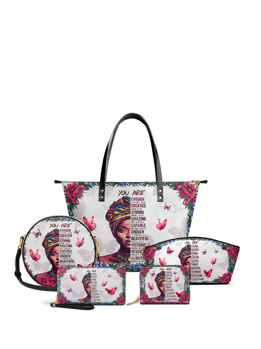 "Imani" Dove White Mini Wallet Bundle DD DEAL