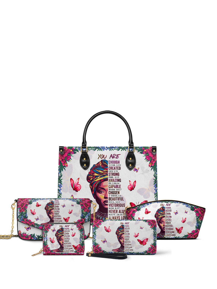 "Imani" Dove White Envelope Chain Crossbody Bag Bundle DD DEAL