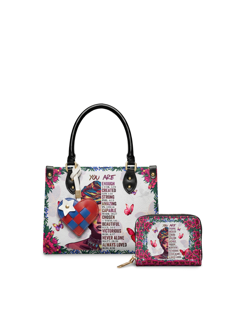 "Imani" Dove White Small Leather Handbag A250 Deal