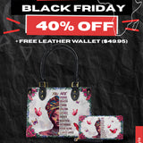 "Imani" Dove White Small Leather Handbag Deal
