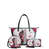 "Imani" Dove White Circle Crossbody Bag - BRAVE ONES DEAL