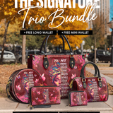 "Imani" Pomegranate Red The Signature Trio Bundle