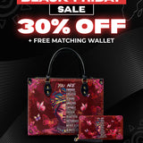 "Imani" Pomegranate Red Leather Handbag Deal