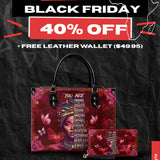 "Imani" Pomegranate Red Leather Handbag Deal