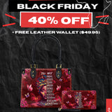 "Imani" Pomegranate Red Small Leather Handbag Deal