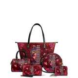 "Imani" Pomegranate Red Circle Crossbody Bag BTS DEAL