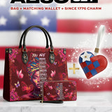 "Imani" Pomegranate Red Leather Handbag A250 Deal