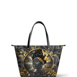 "Barakaya" Leather Tote Bag