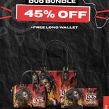 "Locella" The Signature Duo Bundle - Small Leather Handbag