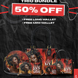 "Locella" The Signature Trio Bundle - Small Leather Handbag